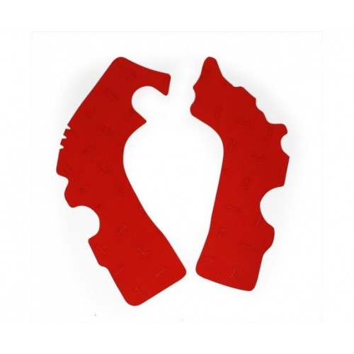 PROTEÇÕES DE CHASSIS GOMA DE BORRACHA VIBRAM HONDA CR-F 250 2009-2013 / CR-F 450 2009-2012 - VERMELHO